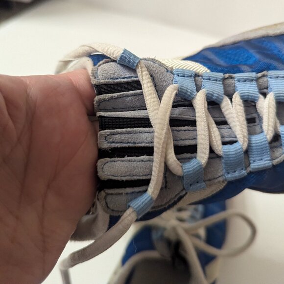 GREAT CONDITION Blue EUC Polo Sport X-67 sneakers Women's Size 6.5 - Picture 11 of 15